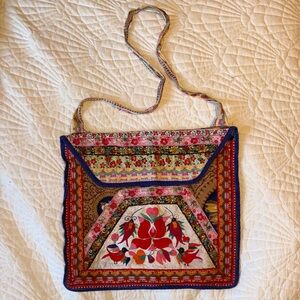 Colorful Embroidered Women's Bag